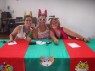 Trio de juradas, animadas na festa.
Mariele asssitente social do Mesa Brasil, Rita volunt�ria da cozinha do Asilo, Vilma representado os familiares da institui��o. 