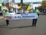 Abertura do desfile do Asilo com o vice-presidente Francisco Figueir� e sua esposa Sonia.  