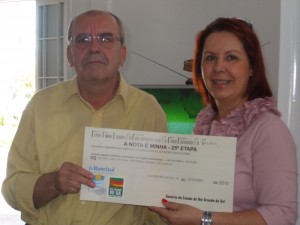 Programa a Nota � Minha - Entrega dos Pr�mios